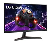 LG UltraGear | Monitor Gaming 24" Serie GN60T | Full HD, IPS, 1ms GtG, 144Hz, 24GN60T-B
