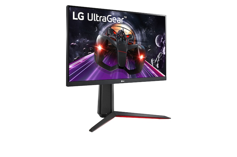 LG UltraGear | Monitor Gaming 24" Serie GN65R | Full HD, IPS, 1ms GtG, 144Hz, 24GN65R-B