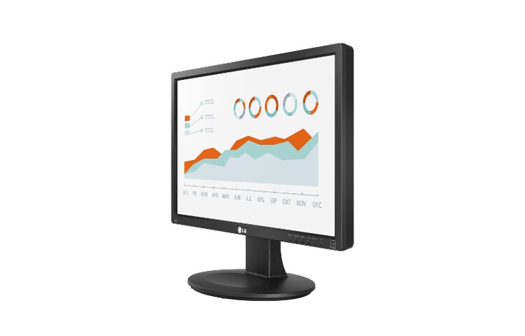 LG Monitor IPS 24 pollici, 16:9 con Reader Mode, MC DFC 5.000.000:1, FULL HD, luminosità 250 cd/m2., 24MB35DM