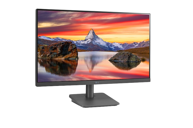 LG Full HD | Monitor 24" Serie MP400P | Full HD, IPS, FreeSync 75Hz, Grigio Antracite, 24MP400P-C