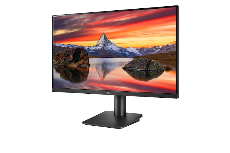 LG LG Full HD | Monitor 24'' Serie MP450P | Full HD, IPS, FreeSync 75Hz, DisplayPort, Nero, 24MP450P-B