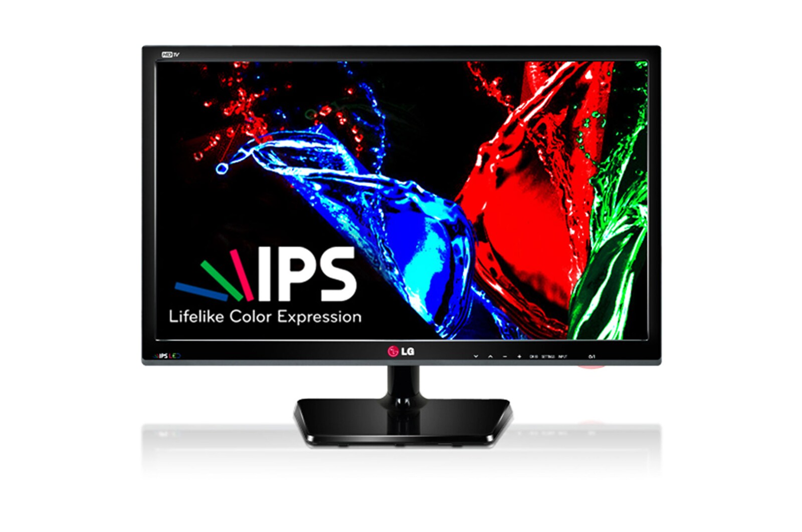 Vista frontale di LG IPS Personal TV LED 26 pollici 26MA33D