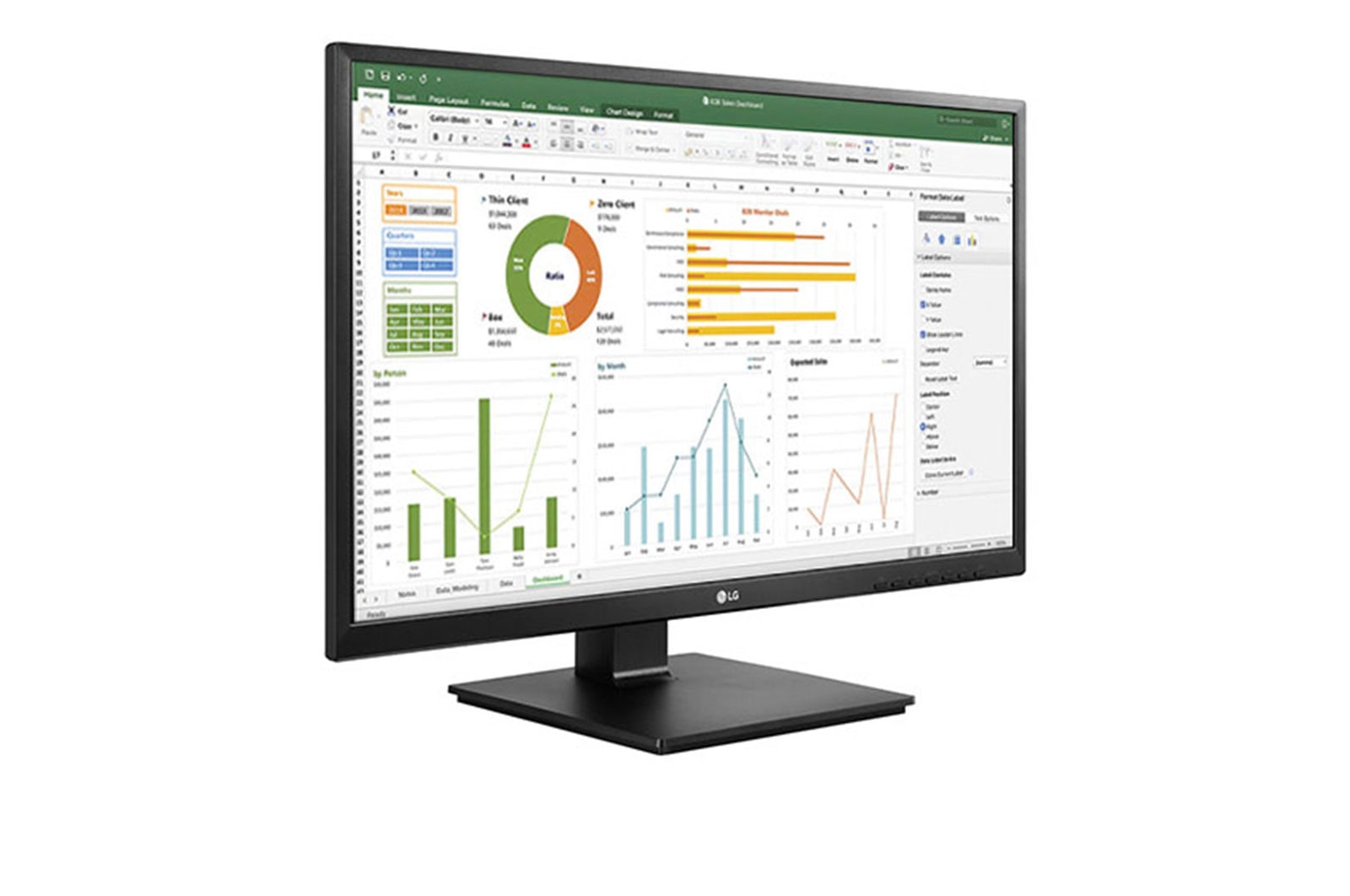 LG Business | Monitor 27" | Full HD, IPS, Speaker integrati, 27BK55YP-B