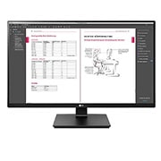 LG Monitor Professionale IPS 27" Quad HD HDR Speaker Integrati, 27BN65QP-B