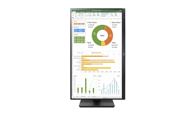 LG Business | Monitor 27" | Full HD, IPS, Speaker integrati, 27BN65YP-B