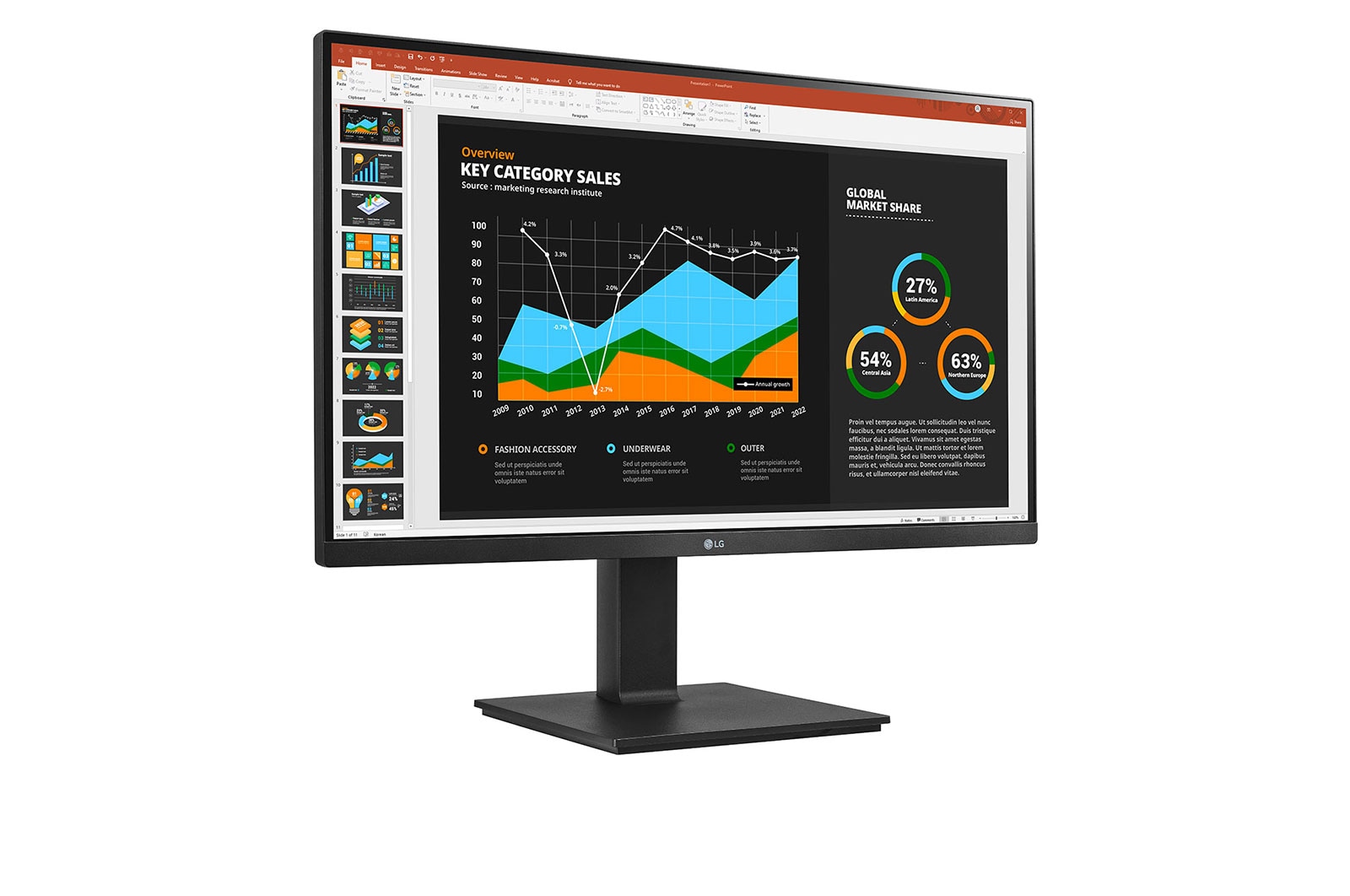 LG Business | Monitor Docking 27" | Quad HD, IPS, USB-C, RJ45, Webcam e Speaker integrati, 27BQ75QC-B
