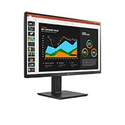 LG Business | Monitor Docking 27" | Quad HD, IPS, USB-C, RJ45, Webcam e Speaker integrati, 27BQ75QC-B