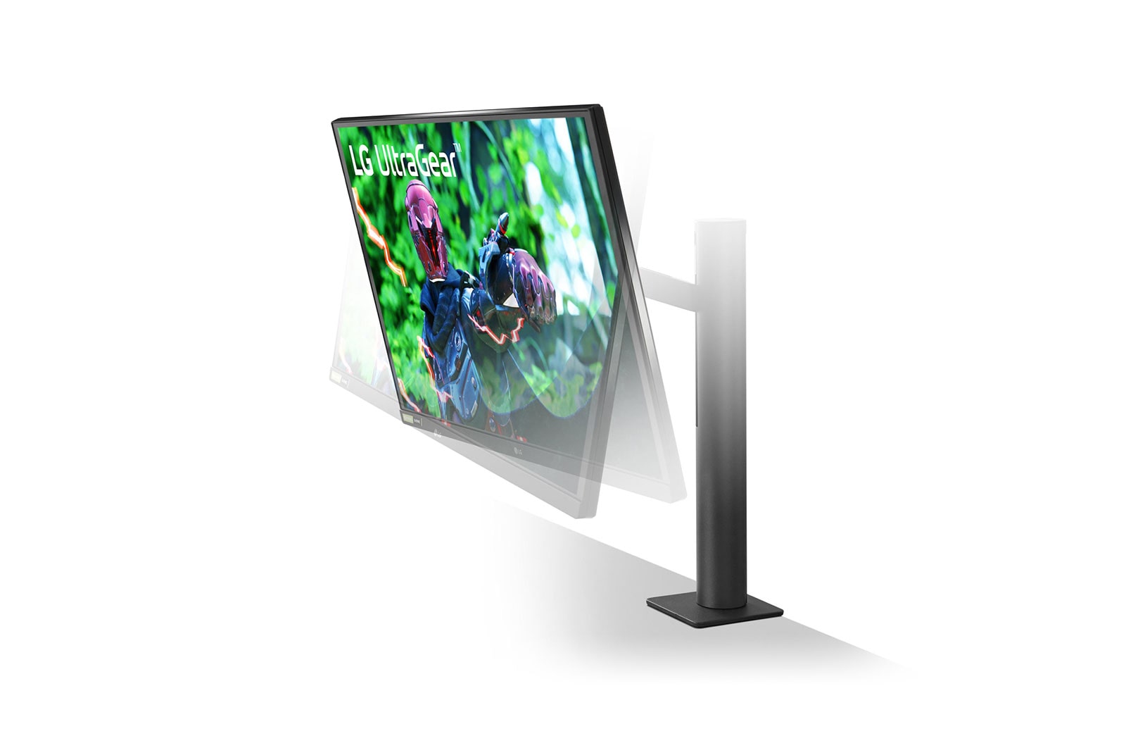 LG Monitor UltraGear Gaming Ergo Nano IPS 27" Quad HD 1ms (GtG) 144Hz, 27GN88A-B