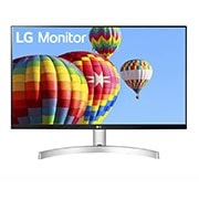 LG Full HD | Monitor 27" Serie MK600M | Full HD, IPS, FreeSync 75Hz, Bianco, 27MK600M-W