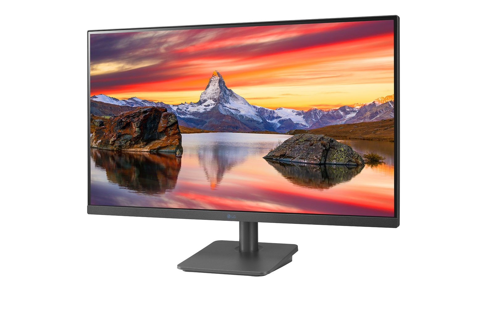 LG Full HD | Monitor 27'' Serie MP400P | Full HD, IPS, FreeSync 75Hz, Grigio Antracite, 27MP400P-C