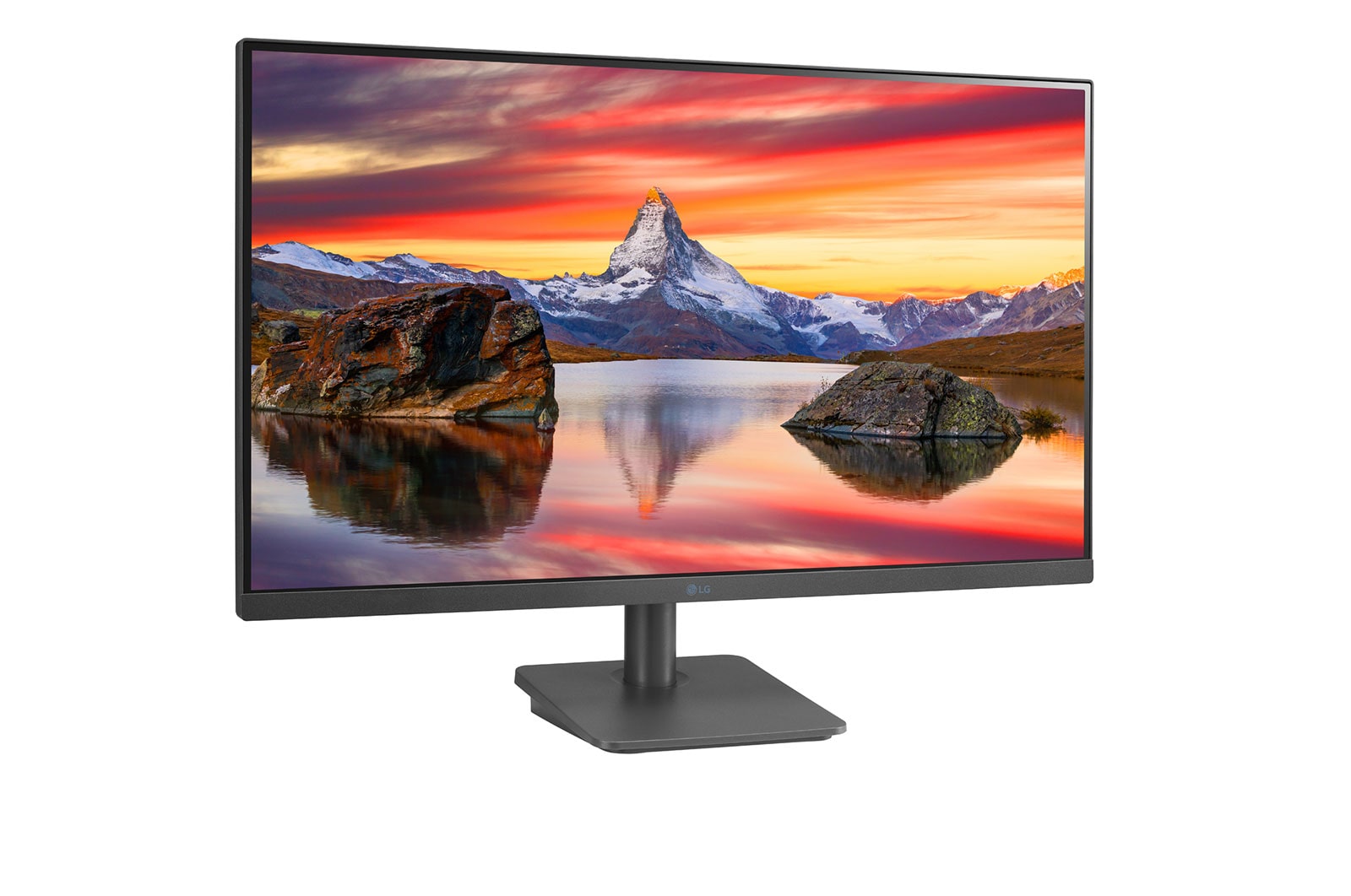 LG Full HD | Monitor 27'' Serie MP400P | Full HD, IPS, FreeSync 75Hz, Grigio Antracite, 27MP400P-C