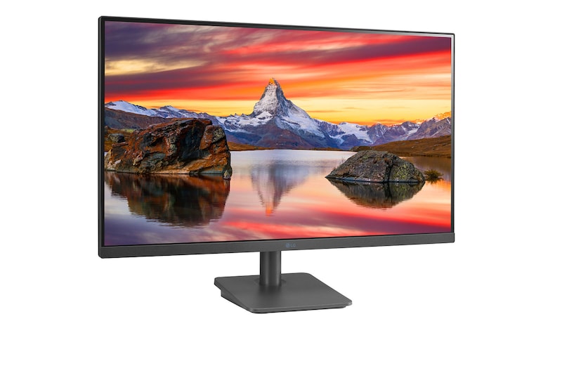 LG Full HD | Monitor 27'' Serie MP400P | Full HD, IPS, FreeSync 75Hz, Grigio Antracite, 27MP400P-C