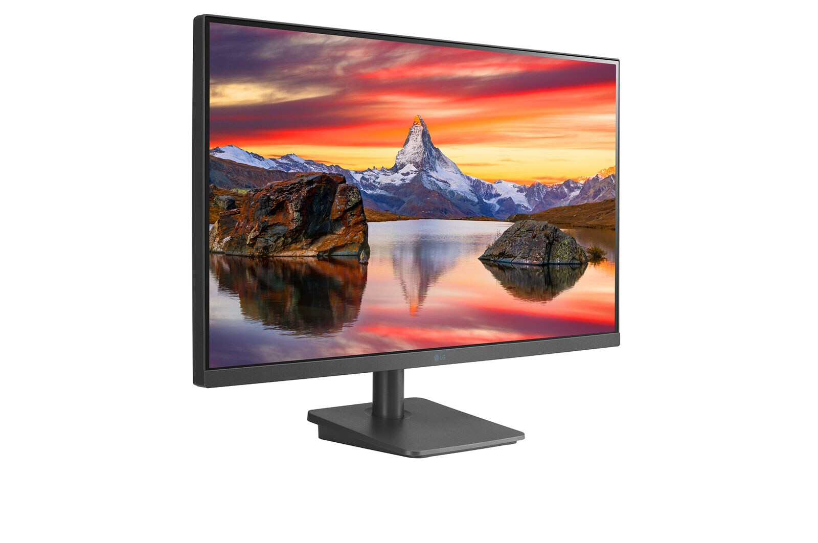 LG Full HD | Monitor 27'' Serie MP400P | Full HD, IPS, FreeSync 75Hz, Grigio Antracite, 27MP400P-C