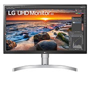 LG Ultra HD | Monitor 27" Serie UN83A | 4K HDR 400, IPS, USB-C, Speaker Integrati, 27UN83A-W