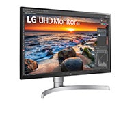 LG Ultra HD | Monitor 27" Serie UN83A | 4K HDR 400, IPS, USB-C, Speaker Integrati, 27UN83A-W