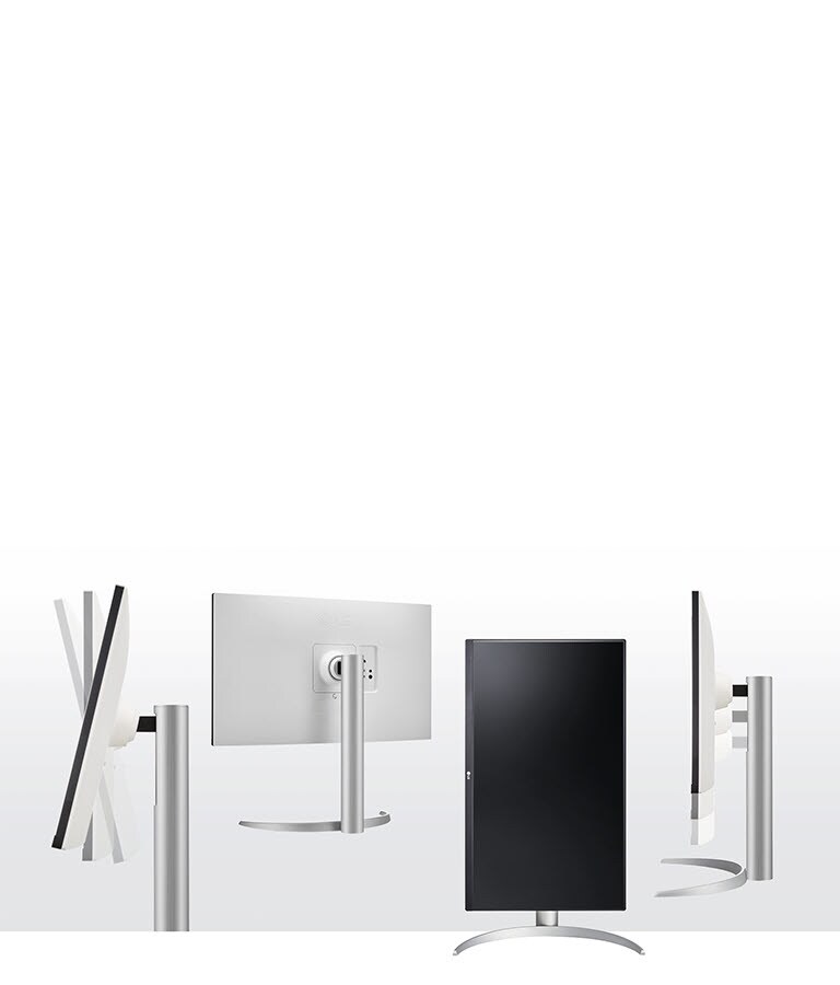 Design ergonómico com características de inclinação, altura, rotação e suporte One-Click.