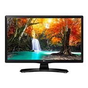 Vista frontale di LG Monitor TV LED 28&#34; 16:9 HD Ready Certificato tivùsat 28TK410V-PZ