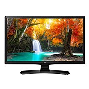 Vista frontale di LG Monitor TV LED 28&#34; 16:9 HD Ready Certificato tivùsat 28TK41EV-PZ