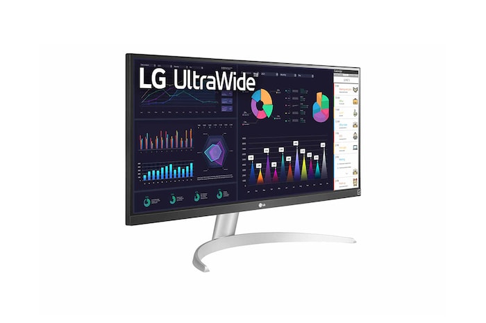 LG UltraWide | Monitor 29" Serie WQ600 | Full HD 21:9, IPS, HDR, Speaker Integrati, 29WQ600-W