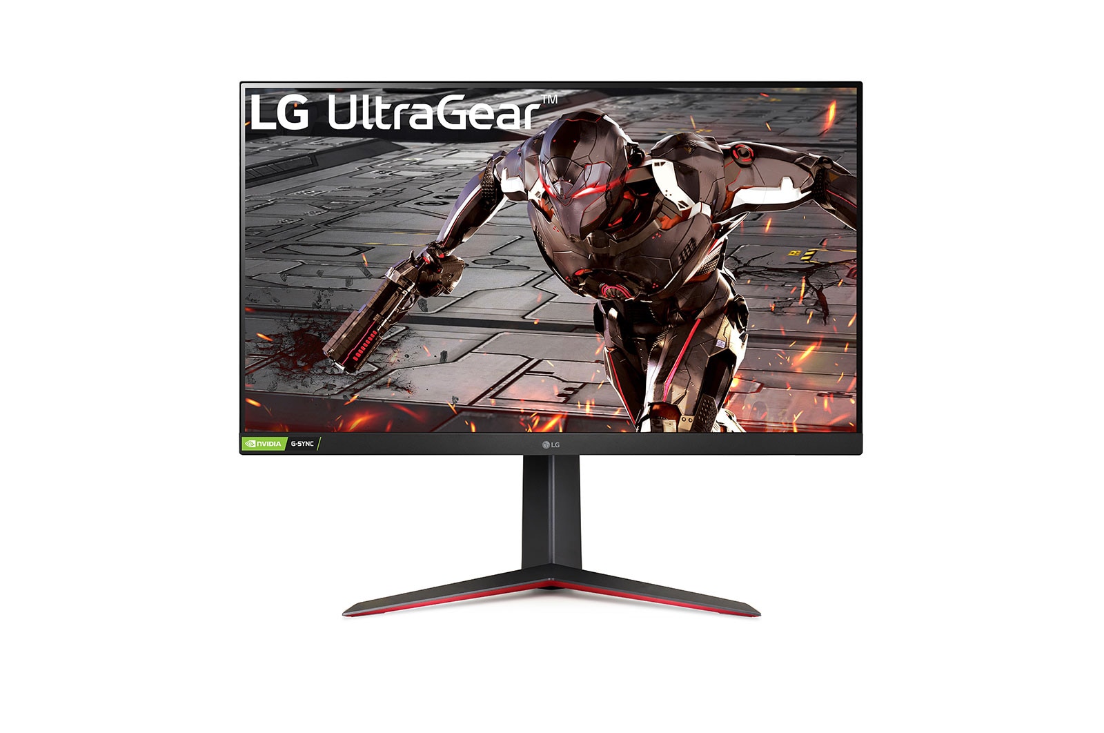LG UltraGear | Monitor Gaming 32" Serie GN63T | Quad HD, 1ms MBR, 165Hz, 32GN63T-B