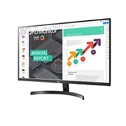 LG Quad HD | Monitor 32" Serie QN600 | Quad HD, IPS, HDR, FreeSync 75Hz, 32QN600-B