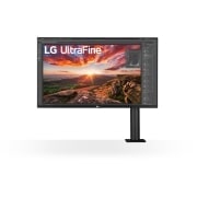 LG UltraFine Ergo | Monitor 32" Serie UN880P | 4K HDR, IPS, USB-C, Speaker Integrati, 32UN880P-B