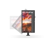 LG UltraFine Ergo | Monitor 32" Serie UN880P | 4K HDR, IPS, USB-C, Speaker Integrati, 32UN880P-B