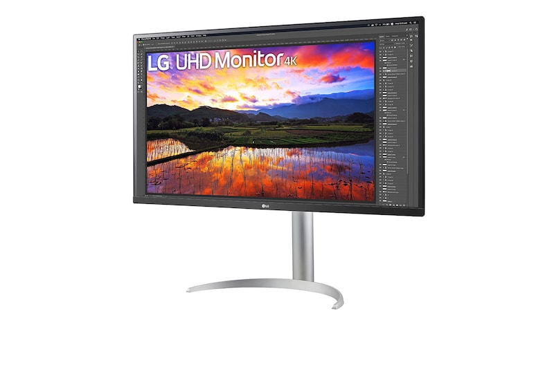 LG Monitor Ultra HD 4K 32" HDR DCI-P3 90% USB-C Speaker Integrati, 32UP550-W