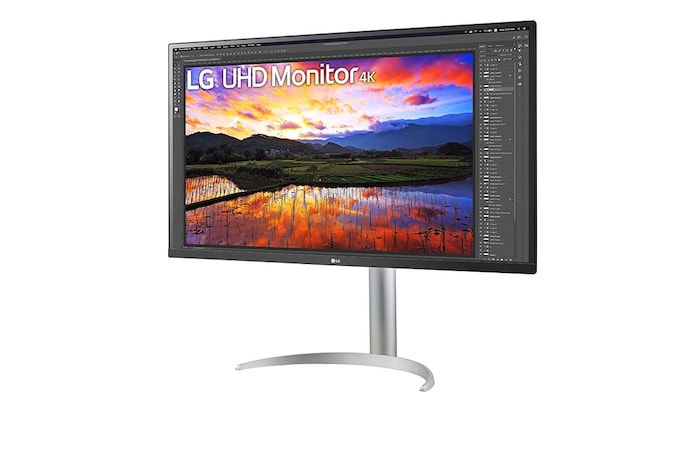LG Ultra HD | Monitor 32'' Serie UP55NP | 4K, DCI-P3 90%, USB-C, Speaker Integrati, 32UP55NP-W