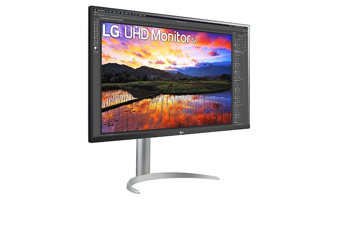 LG Ultra HD | Monitor 32'' Serie UP55NP | 4K, DCI-P3 90%, USB-C, Speaker Integrati, 32UP55NP-W