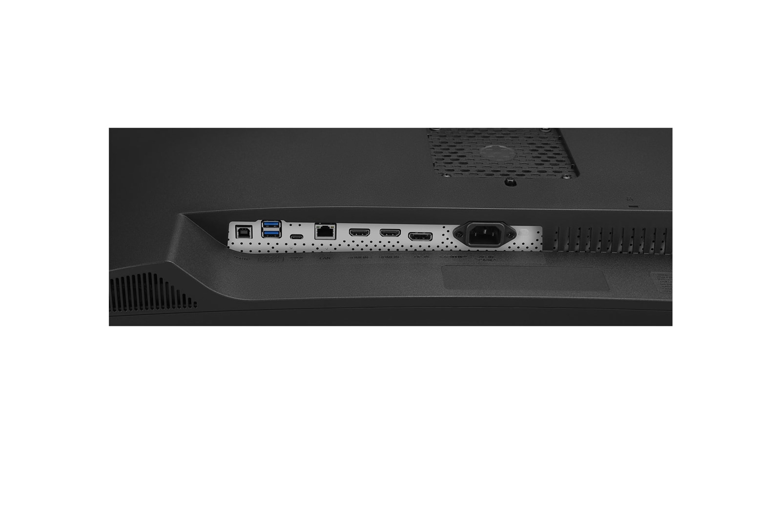 LG Business | Monitor Docking 34" | Quad HD 21:9 Curvo, IPS, USB-C, RJ45, Webcam e Speaker integrati, 34BQ77QC-B