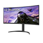 LG UltraWide | Monitor 34" Serie WP65C | QHD 21:9 Curvo, 1ms, 160Hz, Speaker Integrati, 34WP65C-B