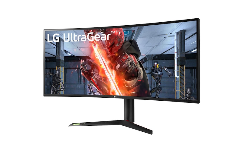 LG UltraGear | Monitor Gaming 38" Serie GL950G | QHD+ 21:9 Curvo, Nano IPS, 1ms GtG, 175Hz (O/C), 38GL950G-B