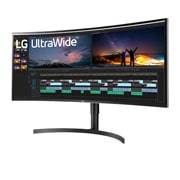 LG Monitor UltraWide IPS 38” 21:9  Curvo QHD+ HDR, 38WN75C