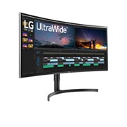 LG Monitor UltraWide IPS 38” 21:9  Curvo QHD+ HDR, 38WN75C