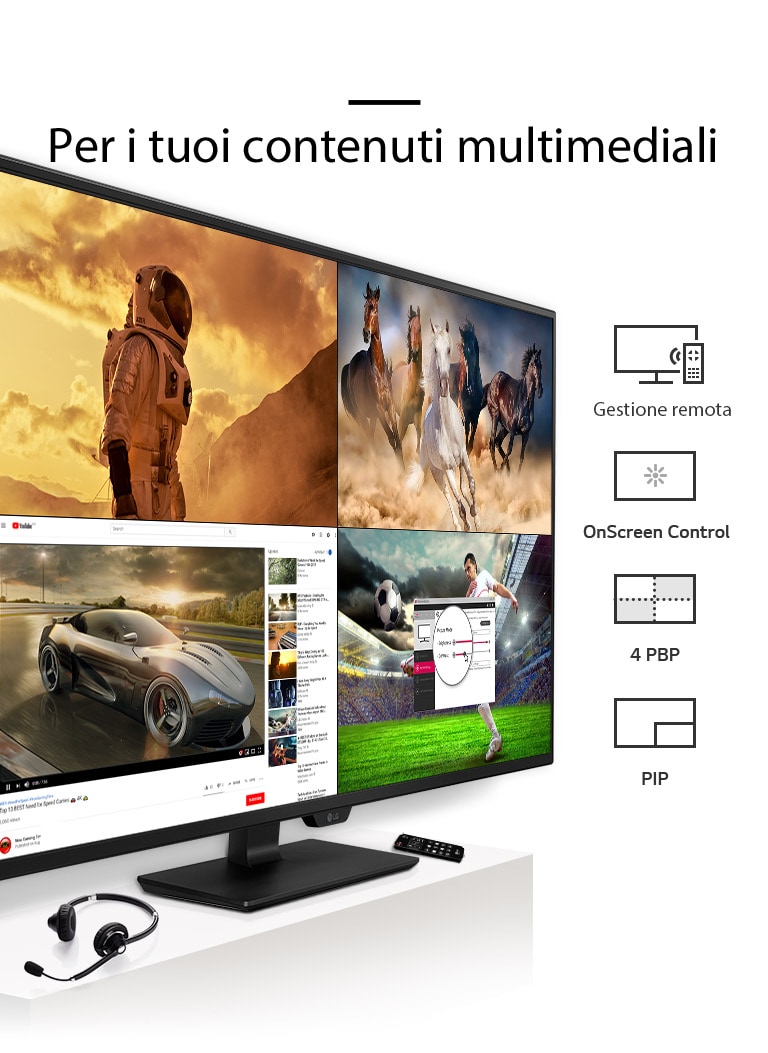 Goditi più contenuti in tutta comodità