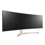LG Monitor PC IPS 49" 32:9 Dual QHD Curvo HDR Design Slim (3 lati), 49WL95C-W