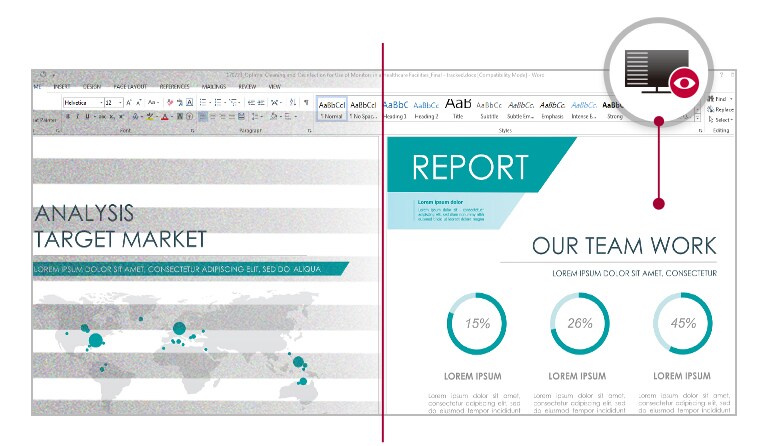 La modalità Flicker Safe riduce lo sfarfallio invisibile sullo schermo e offre un ambiente di lavoro confortevole per i tuoi occhi.