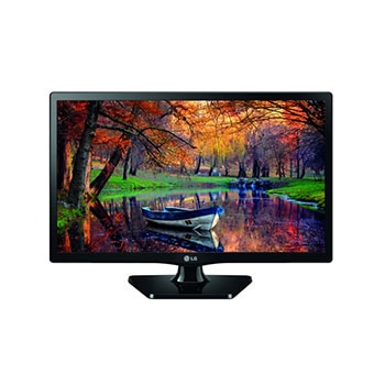 Vista frontale di Monitor TV IPS LED, 22 pollici, Full HD 16:9 con potenza audio 10W e DVB-T/C. 22MT47D