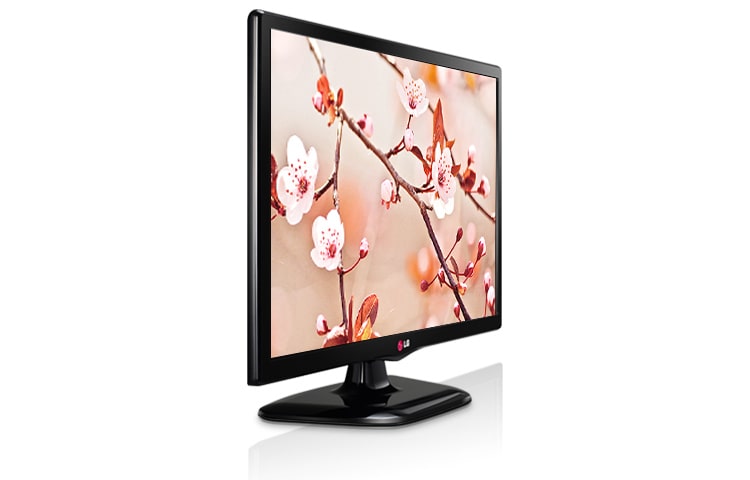 LG Monitor TV LED, 24 pollici, 16:9 con MC DFC 5.000.000:1, HD Ready, luminosità 250 cd/m2, angolo di visuale 178°/178° e appendibile a parete., 24MT45D