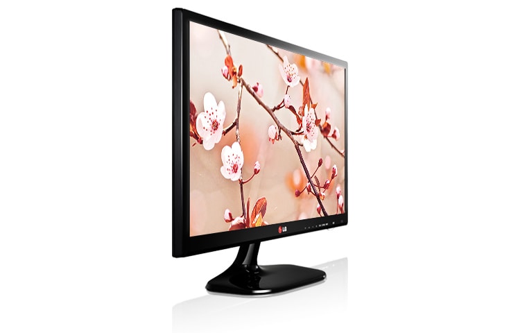 LG Monitor TV LED, 24 Pollici, 16:9 con Mega Contrast DFC 5.000.000:1, Full HD, luminosità 250 cd/m2, angolo di visuale 170°/160° e appendibile a parete., 24MT46D