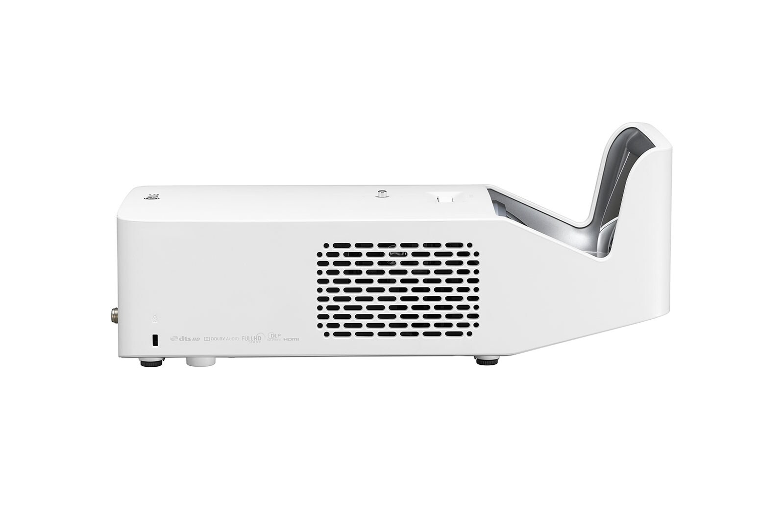 LG Proiettore CineBeam a Tiro Corto LED Full HD 1000 Lumens Smart Contrasto 150,000:1, HF65LSR