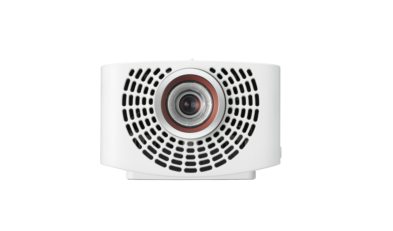 Vista frontale di LG Proiettore LED, 1400 lumen, Bluetooth, 2 HDMI PF1500G