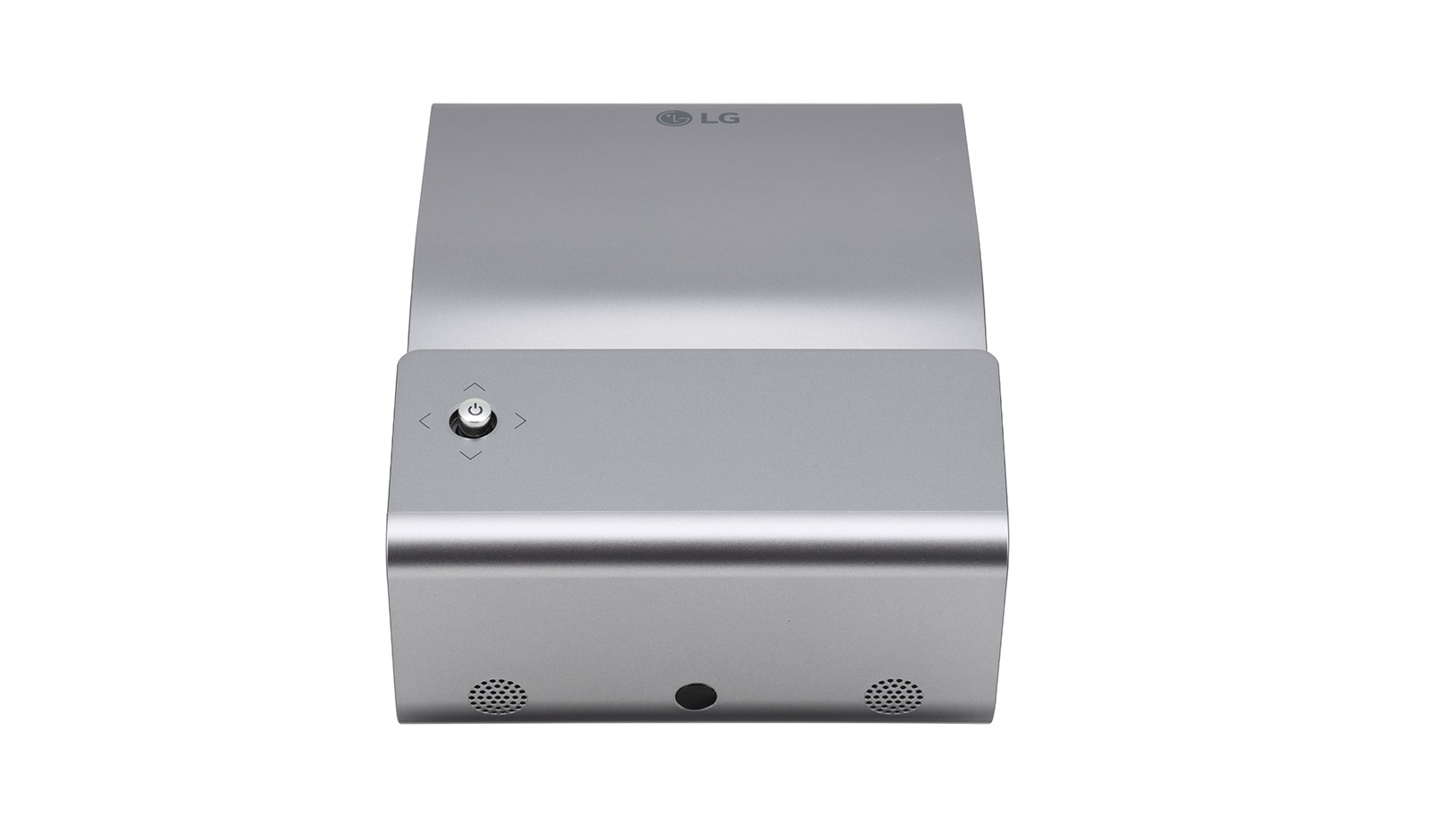 Vista frontale di LG Proiettore LED, Portatile, Tiro Corto, 450 lumen, Bluetooth PH450UG