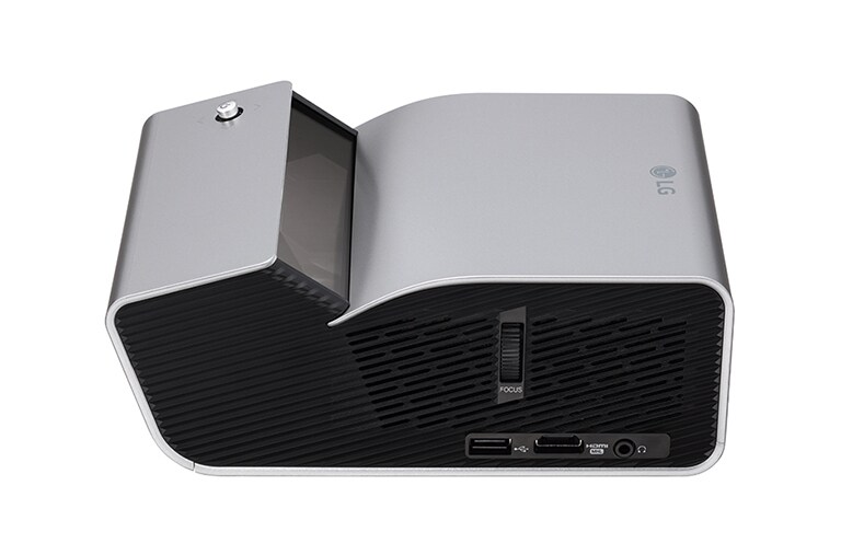 LG Proiettore LED, Portatile, Tiro Corto, 450 lumen, Bluetooth, PH450UG