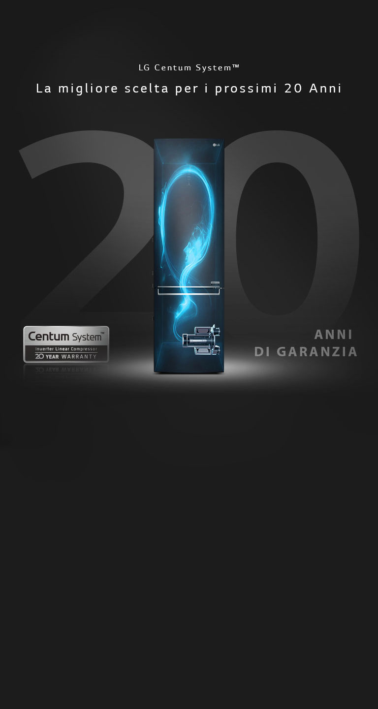 Il primo compressore garantito 20 anni