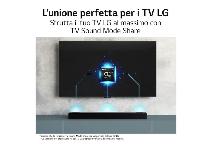 LG Soundbar per TV con audio a 3.1.2 canali LG, S75Q