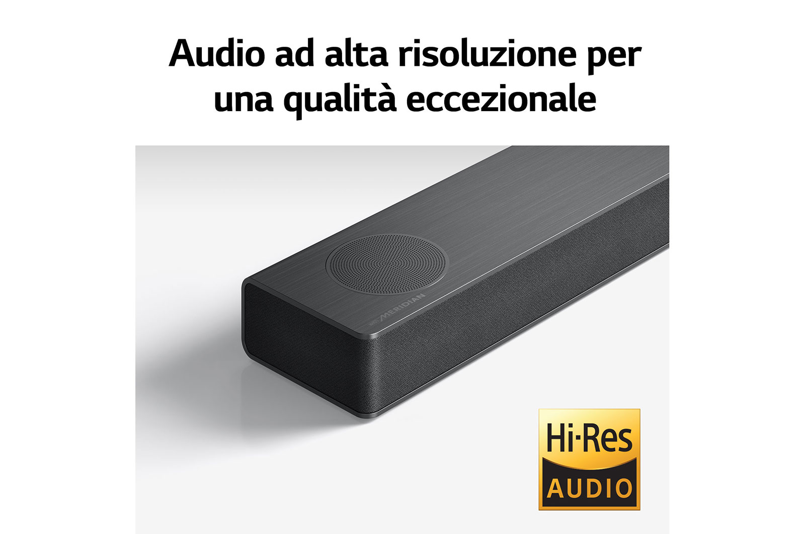 LG Soundbar S80QR I 620W I 5.1.3 canali I Meridian, Dolby Atmos, AI Sound Pro, Wi-Fi, S80QR