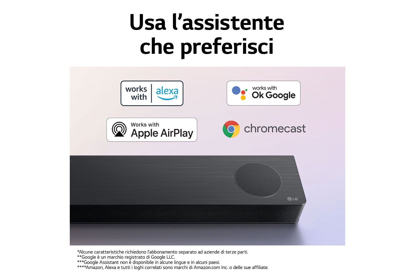 LG Soundbar S80QR I 620W I 5.1.3 canali I Meridian, Dolby Atmos, AI Sound Pro, Wi-Fi, S80QR