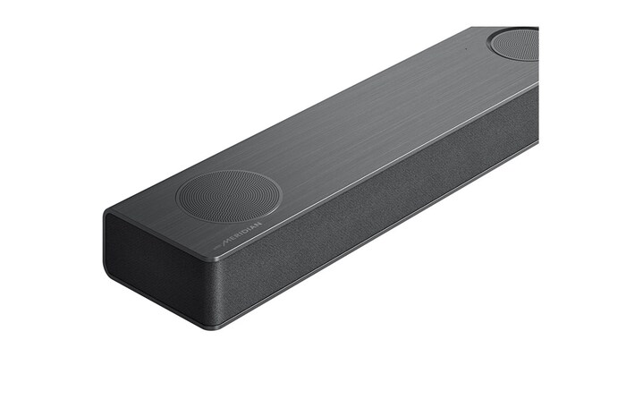 LG Soundbar S80QY I 480W I 3.1.3 canali I Meridian, Dolby Atmos, AI Sound Pro, Wi-Fi, S80QY